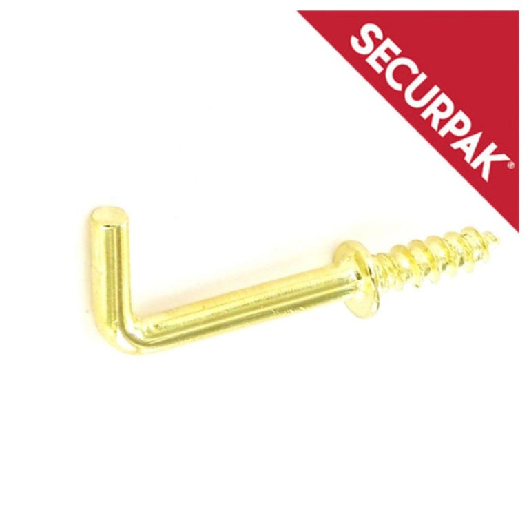 Securpak Square Shouldered Hook EB 38mm Pack 10