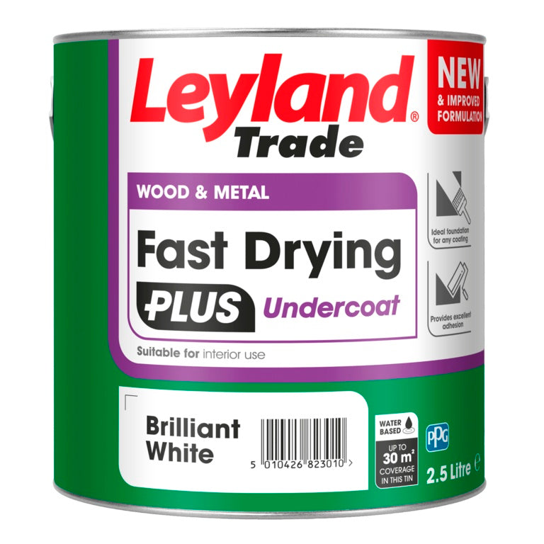 Leyland Trade Fast Drying Plus Undercoat 2.5L BW