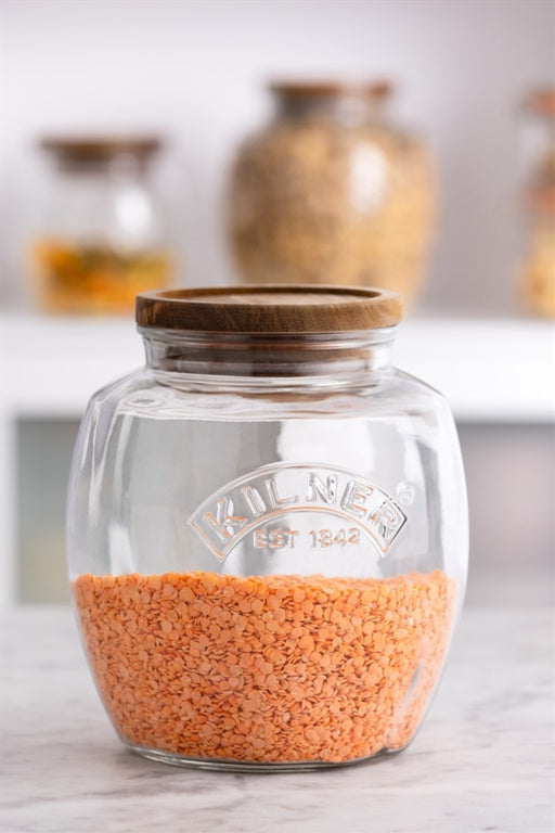 Kilner Universal Jar Wooden Lid 2L
