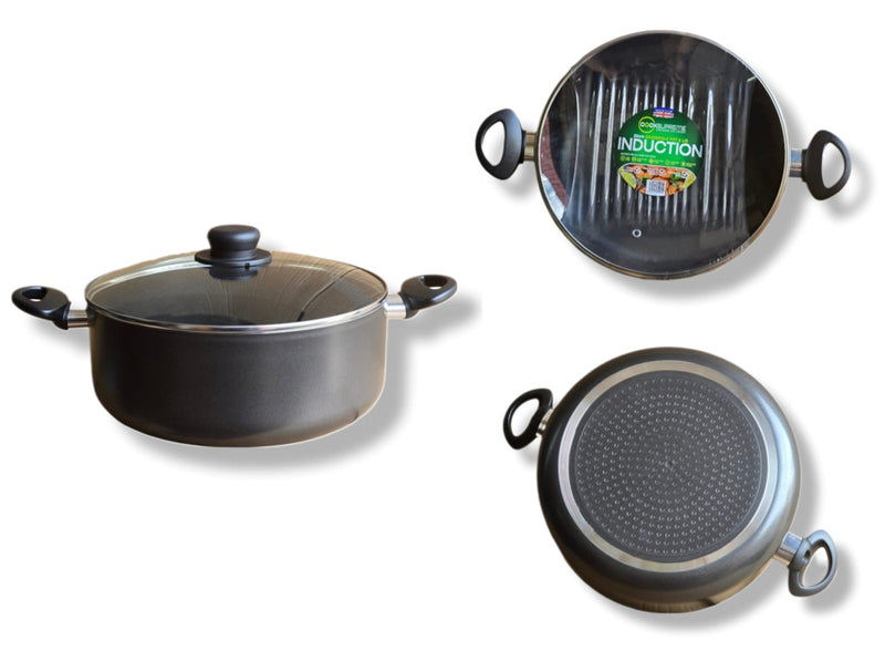 CookSupreme Induction Casserole Pot & Lid 28cm