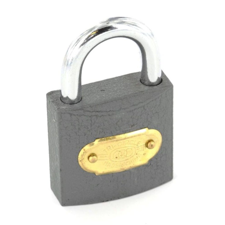 Securit Tricircle Iron Padlock Brass Cylinder 50mm