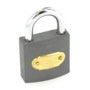 Securit Tricircle Iron Padlock Brass Cylinder 63mm