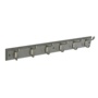 Securit Grey Hat & Coat Board 6 Satin Hooks