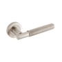 Smiths Architectural Knurled Lever On Rose Satin
