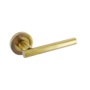 Smiths Architectural T Bar Lever On Rose Satin Brass
