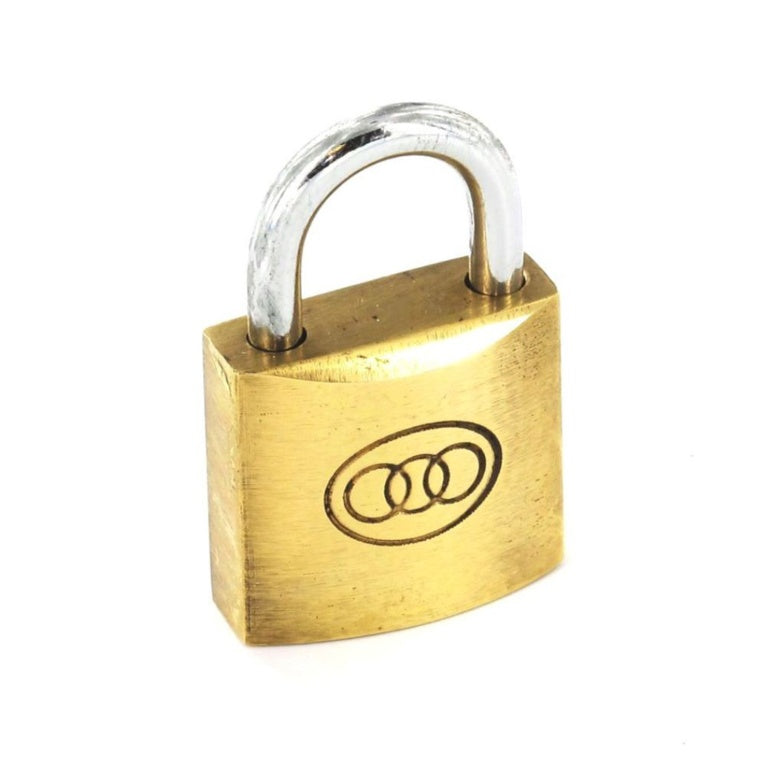 Securit Tricircle Brass Padlock 63mm