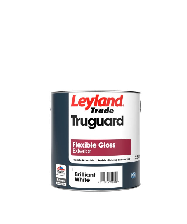 Leyland Trade Exterior Gloss 2.5L Brilliant White