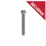 Securpak TV Mounting Screw & Washer ZP M8x45mm Pack 4