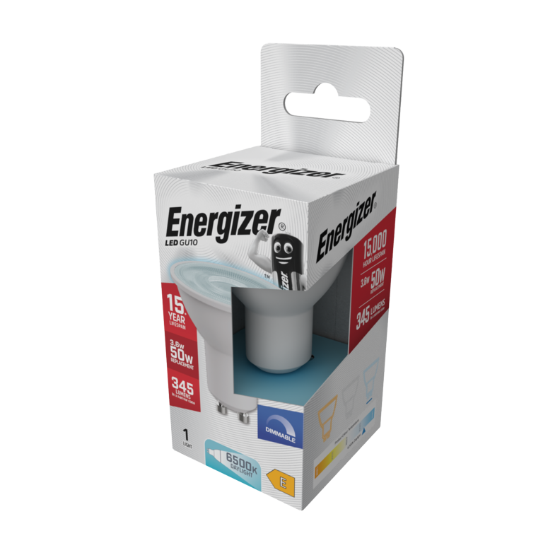 Energizer LED GU10 Dimmable 3.6w 360lm