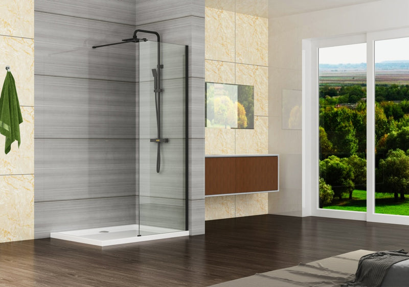 Giavani Wall Profile Including Support Arm Black