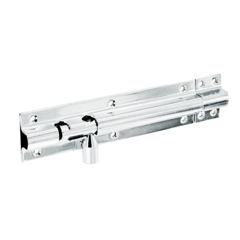 Securit Chrome Door Bolt 1 1/2" Wide 100mm