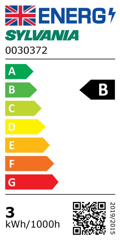 Sylvania LED Bulb GU10 Cool White B Rated 2.2w 345l