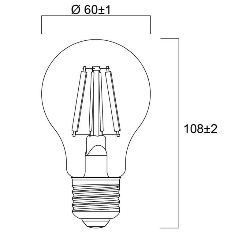 Sylvania LED GLS Lamp E27 ES N/W 2.3w A Rated 485l
