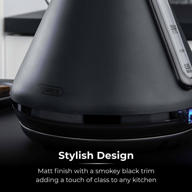 Tower Sera Black Kettle 3kw 1.7L