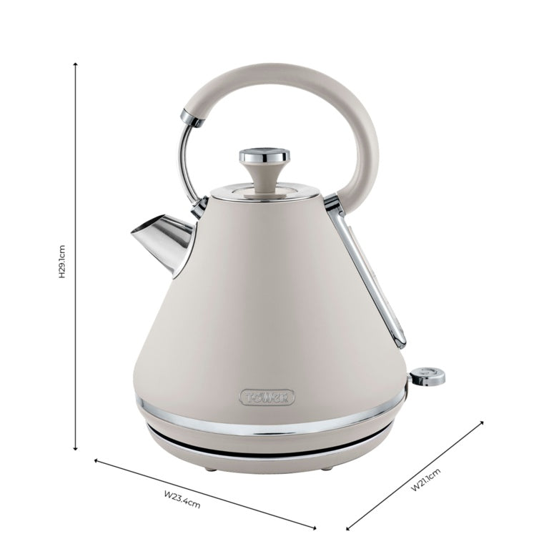 Tower Cavaletto Pyramid Kettle Mushroom 1.7L