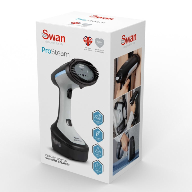 Swan Portable Garment Steamer White