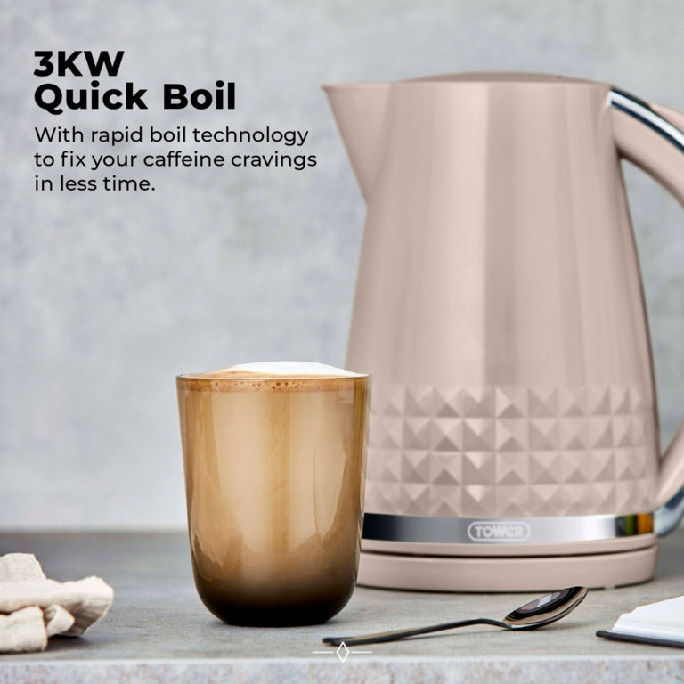 Tower Solataire Latte Kettle 3kw 1.5L