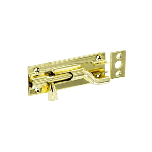 Securit Brass Necked Bolt 1" Wide 100mm