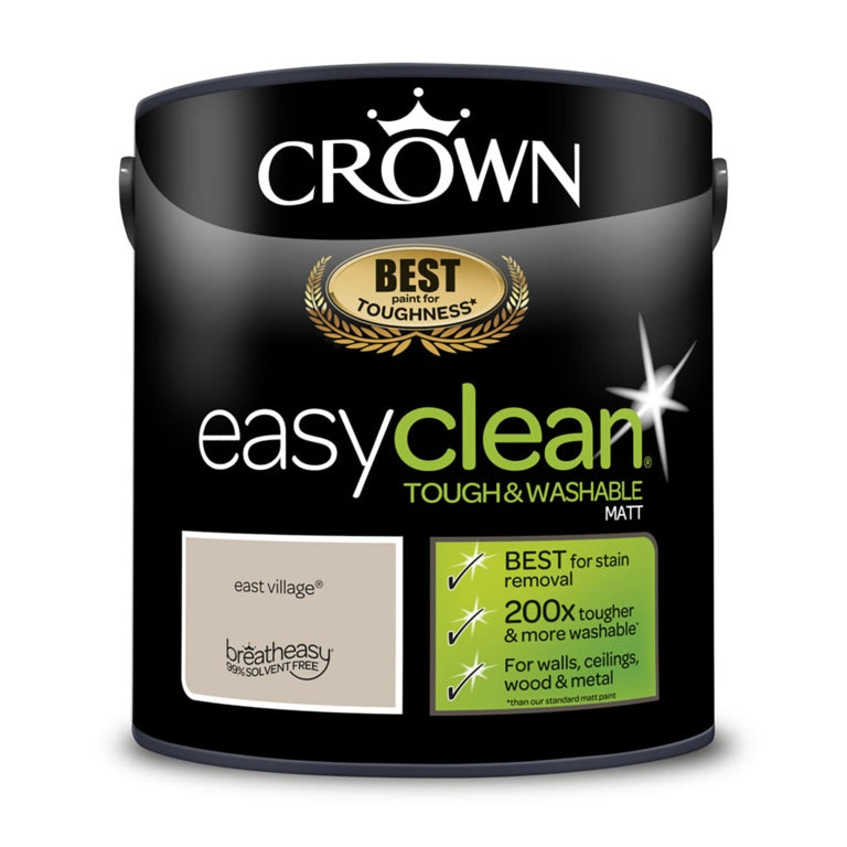 Crown Easyclean Matt Emulsion 2.5L East Village