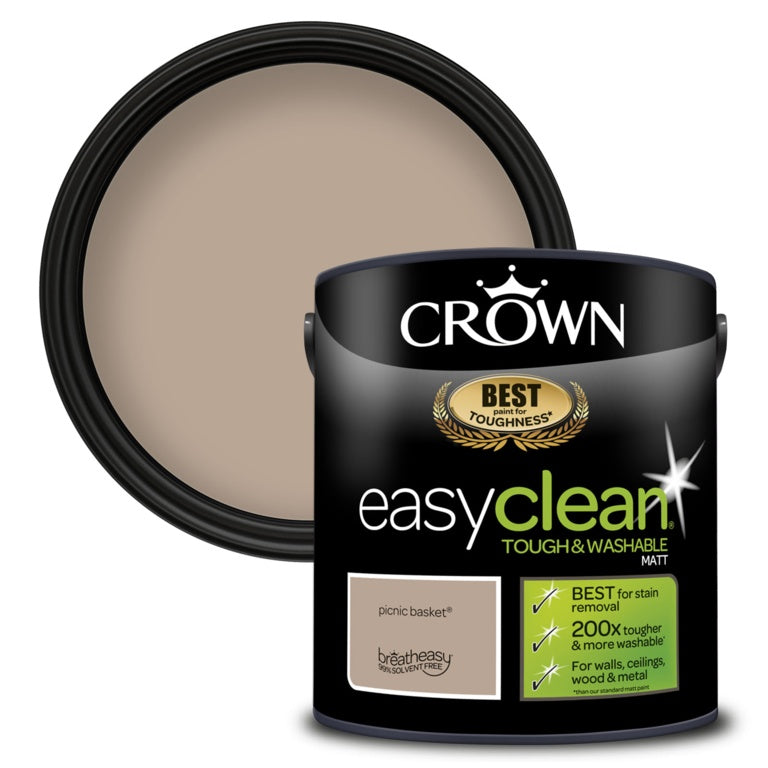 Crown Easyclean Matt Emulsion 2.5L Picnic Basket