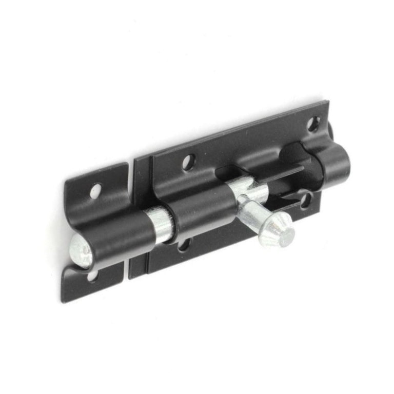 Securit Tower Bolt Black 100mm