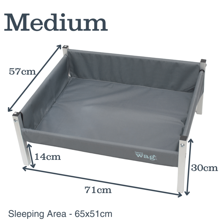 Henry Wag Elevated Dog Bed Medium