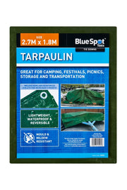Blue Spot Tools Green Tarpaulin