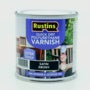 Rustins Quick Dry Poly Varnish Satin Ebony 250ml