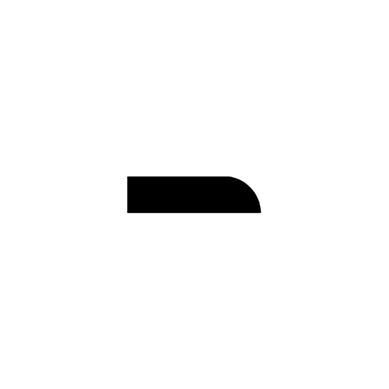 Cheshire Mouldings Bullnose Architrave PEFC 15mm x 46mm x 2.1m