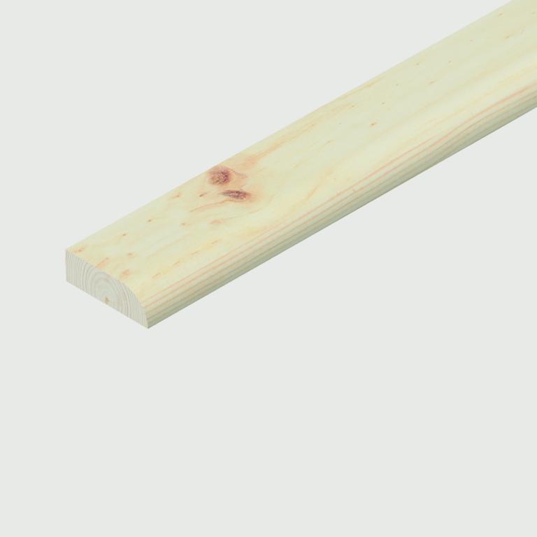Cheshire Mouldings Bullnose Architrave PEFC 15mm x 46mm x 2.1m