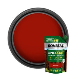 Ronseal One Coat Shed & Fence Refill Pouch 950ml Red Cedar