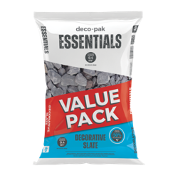 Deco-Pak Essentials Value Slate Stone Large 20kg