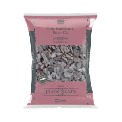 Deco-Pak Plum Slate Decorative Stone 40mm 20kg