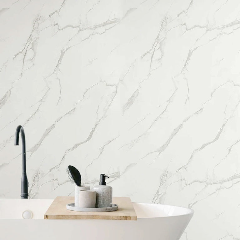 Giavani Wall Panel 2400 x 1000 x 10mm Carrera Marble Matt
