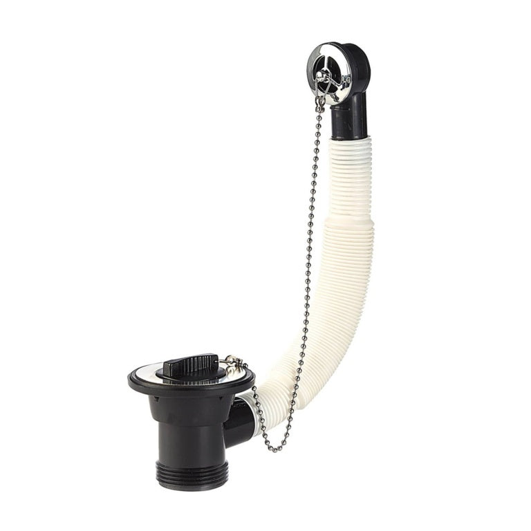 Securplumb Universal Sink Waste & Overflow Stainless Steel