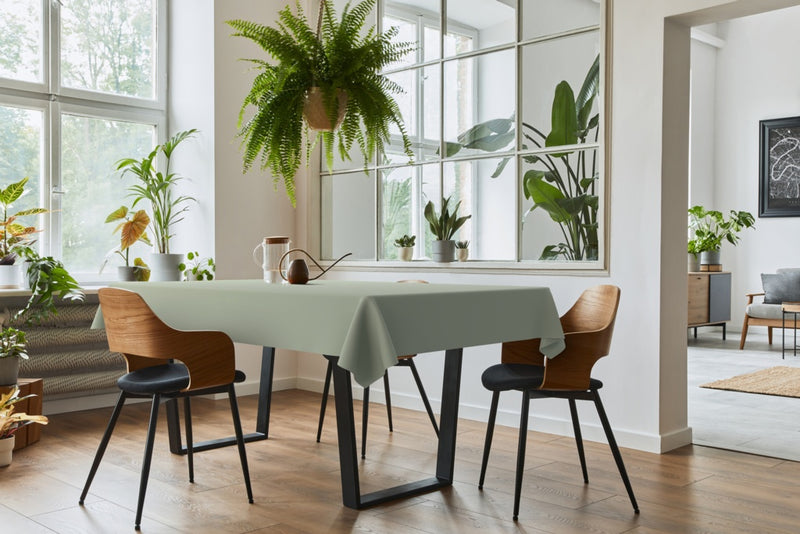 d-c-fix® Sage Green Tablecloth 110cm x 140cm