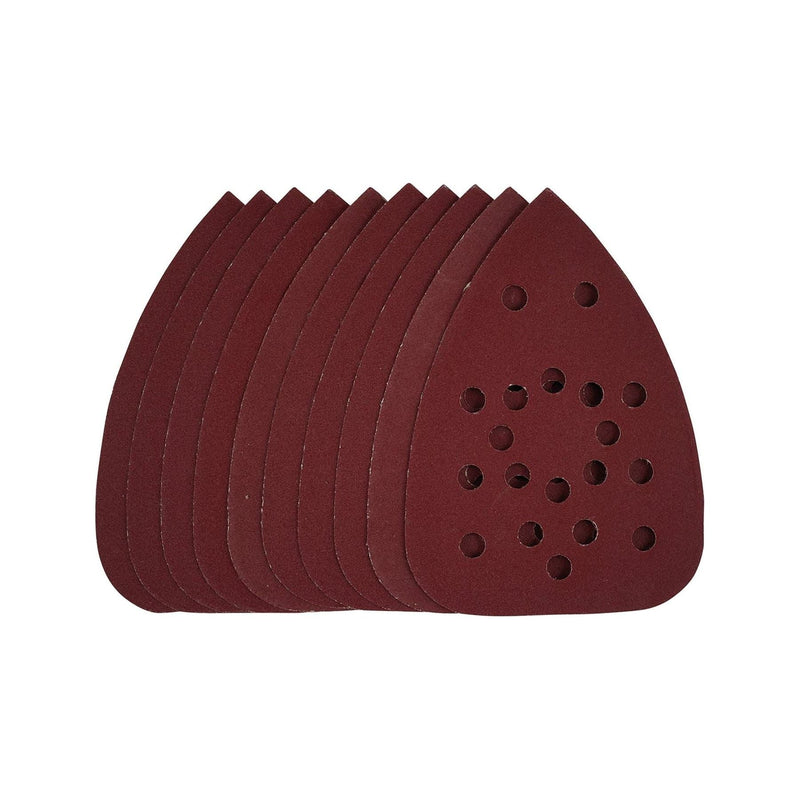 Draper Detail Sanding Sheets with Hook and Loop, 140mm, 240 Grit, SSD3 (Pack of Draper - Town Tools 