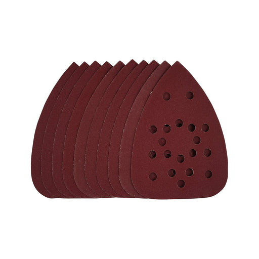 Draper Detail Sanding Sheets with Hook and Loop, 140mm, 240 Grit, SSD3 (Pack of Draper - Town Tools 