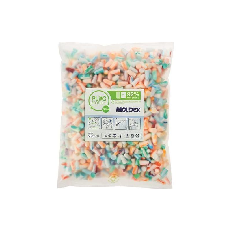 Moldex Spark Plugs® PlugStation 500 Refill SNR 35 dB (500 Pairs) Moldex - RockBottom Northampton