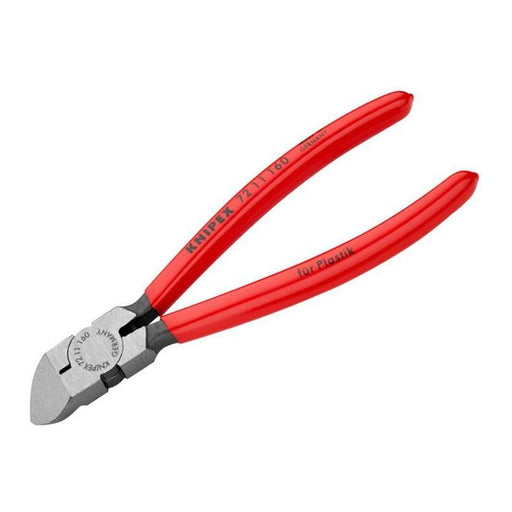 Knipex Diagonal Cutters for Plastics 160mm Knipex - RockBottom Northampton