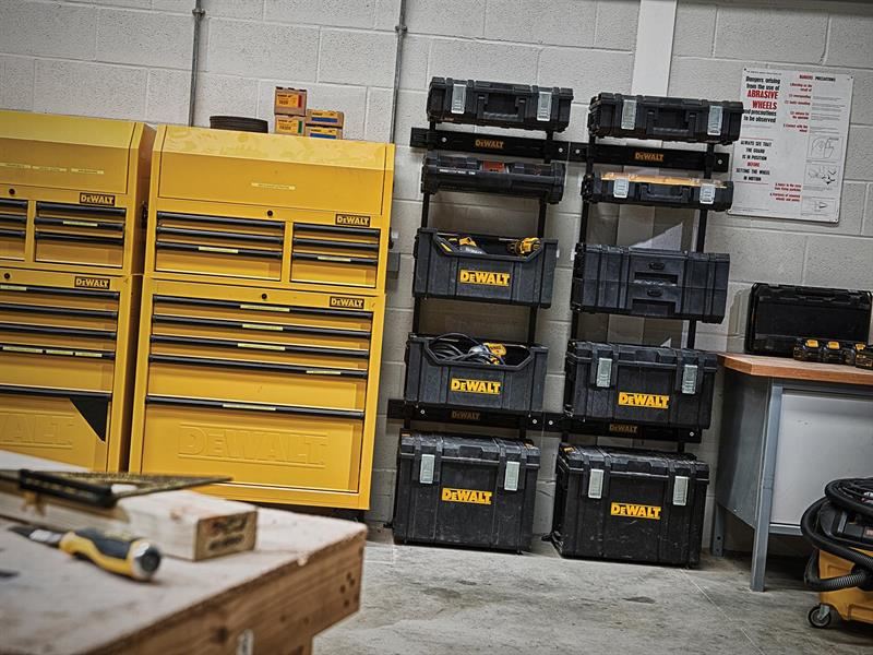 DEWALT Storage TOUGHSYSTEM Workshop Racking DEWALT Storage - RockBottom Northampton