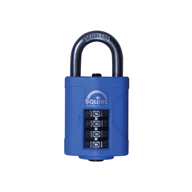 Squire CP40S Heavy-Duty Rustproof Marine Combi Padlock 38mm Squire - RockBottom Nothampton