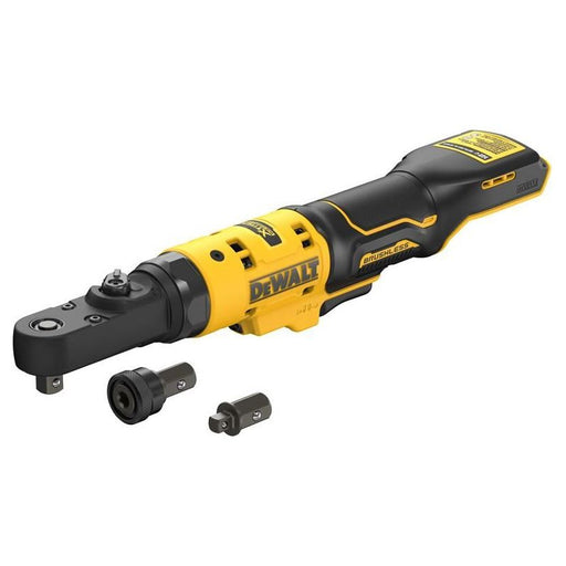Dewalt Power Tools DCF500N XR 1/4in & 3/8in Sealed Head Ratchet 12V Bare Unit DeWALT Power Tools - NorthantsTrade Northampton