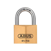 Abus Mechanical 85/50mm Brass Padlock Carded ABUS Mechanical - RockBottom Northampton 