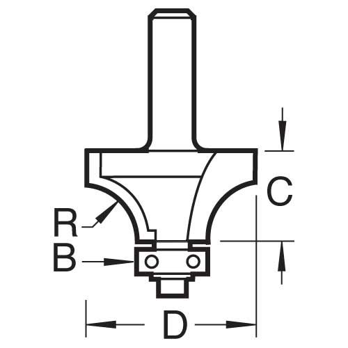 Trend C266X1/2TC Guided Glazing Bar Cutter
