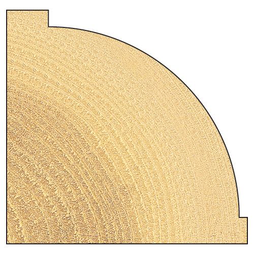 46/98X1/2TC - Bearing guided ovolo cutter 31.8mm radius