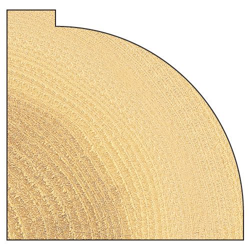 46/98X1/2TC - Bearing guided ovolo cutter 31.8mm radius