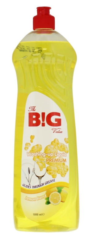 BG Washing Up Liquid 1L Apple