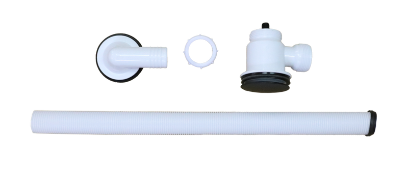 Securplumb Bath Waste Black