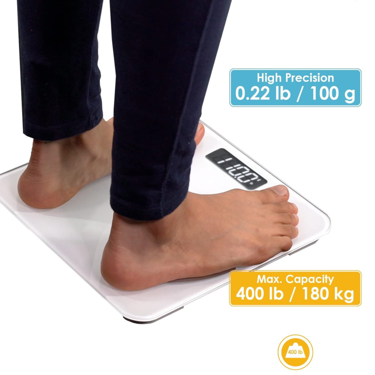 Extrastar Bathroom Digital Scale White